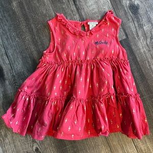 Lucky red/ orange float tank top